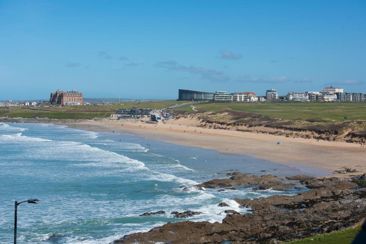 Fistral Beach Penthouse, Newquay Crantock Dış mekan fotoğraf