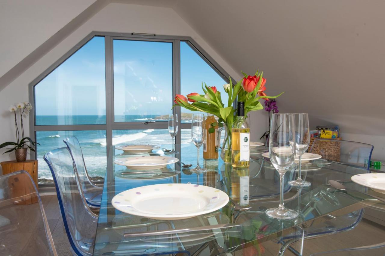 Fistral Beach Penthouse, Newquay Crantock Dış mekan fotoğraf